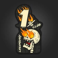 1% Club | Sticker