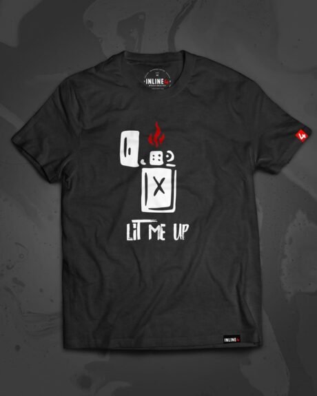 Lit me up | T-Shirt