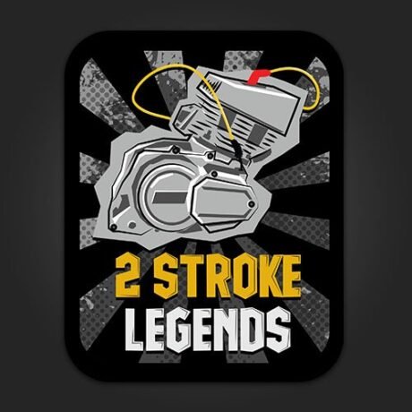 2 Stroke Legends | Sticker