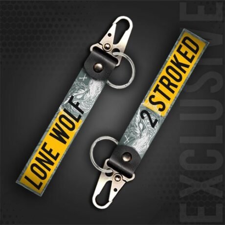 2 Stroked | Moto Keychain