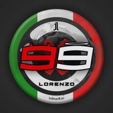 Lorenzo 99 | Badge