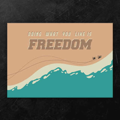 Freedom | A3 Poster