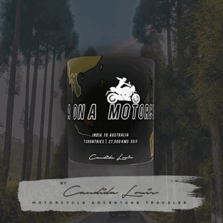 India on a Motorcycle | Mug