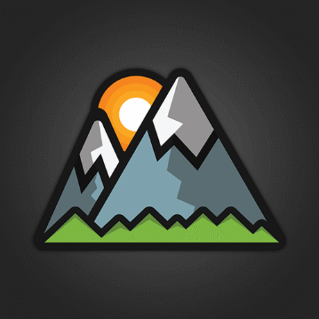 Mountain | Mini Sticker