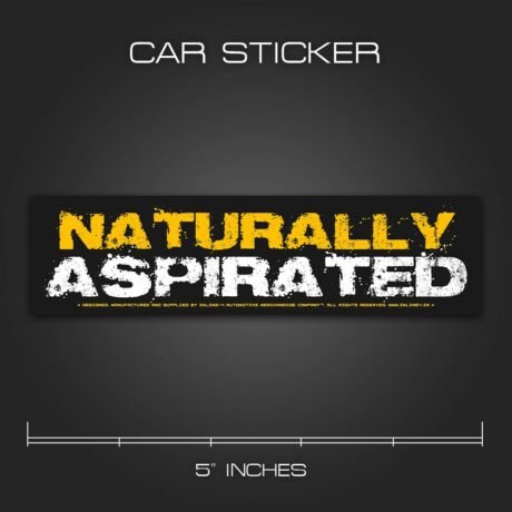 Naturally Aspirated | Car Sticker