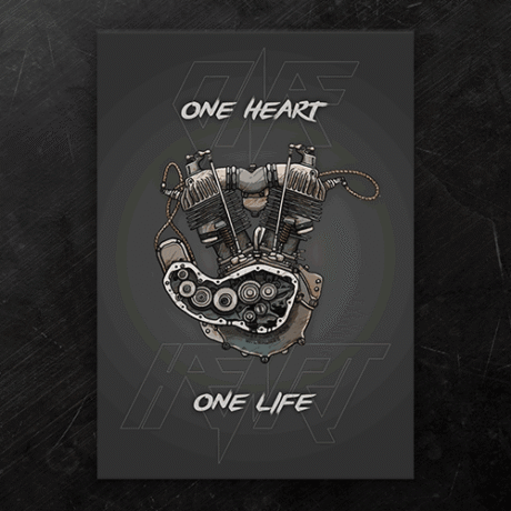 One Heart | A3 Poster