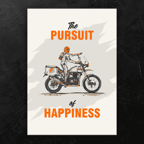 Pursuit of Happiness | A3 Poster