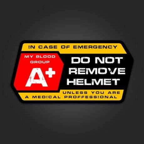 A Positive | Blood Group Sticker