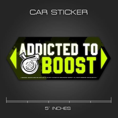 Addicted to Boost | Car Sticker