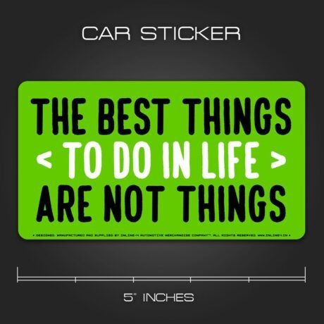 The Best things | Car Sticker