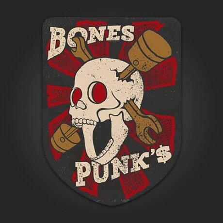 Bones & Punks | Sticker