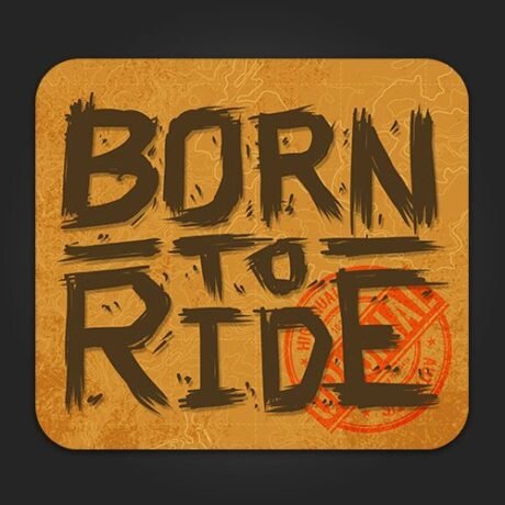Born To Ride - By Candida Louis | Sticker