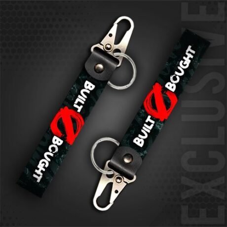 Built Not Bought | Moto Keychain