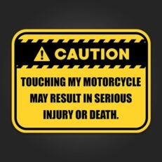 Caution | Sticker
