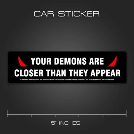 Demons | Car Sticker