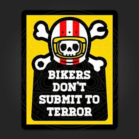 Don't Submit to Terror | Sticker