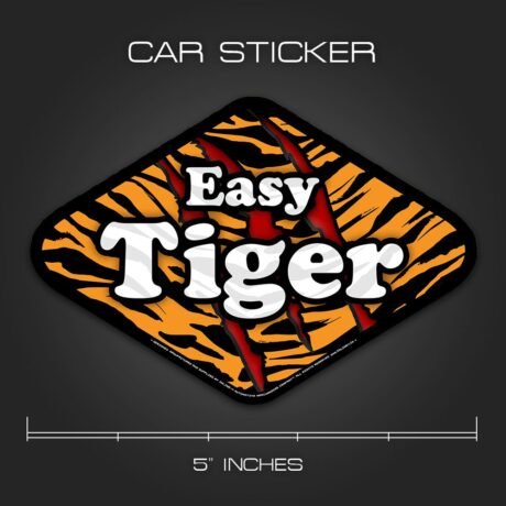 Easy Tiger | Car Sticker