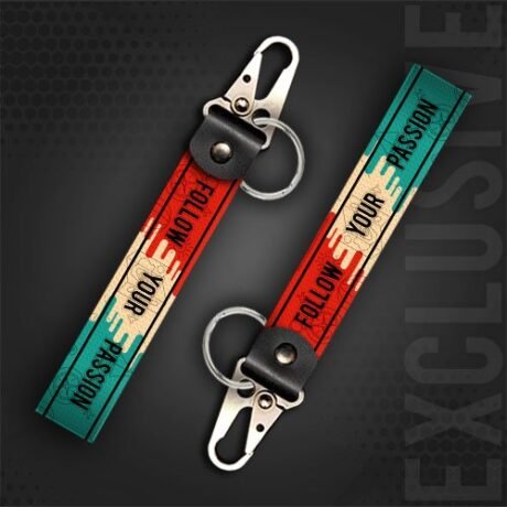 Follow your Passion | Moto Keychain