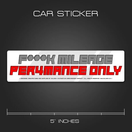 Performance Only | Car Sticker