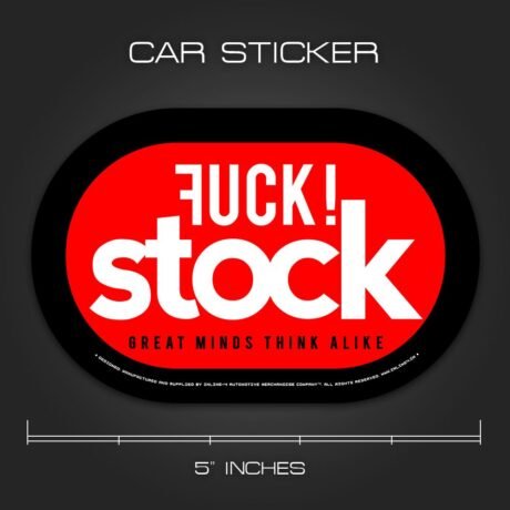 F**k Stock | Car Sticker