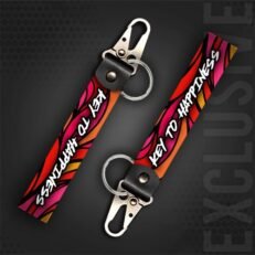 Key to Happiness 2.0 | Moto Keychain