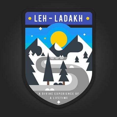 Leh-Ladakh | Sticker