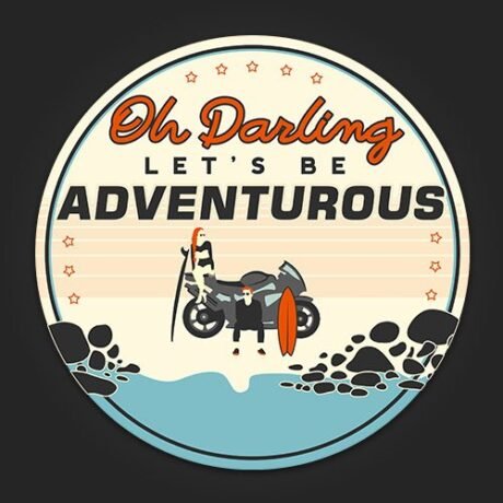 Let’s be Adventurous | Sticker