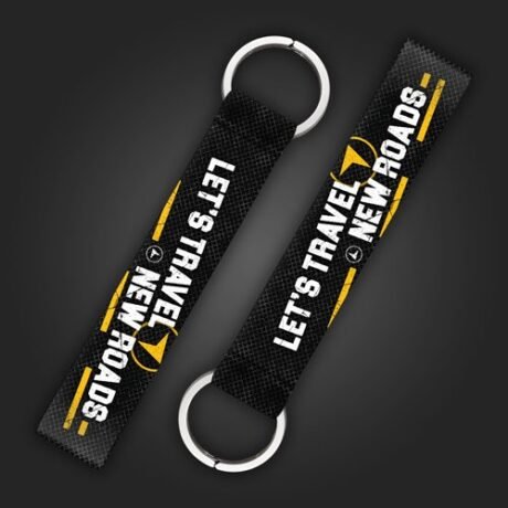 Lets Travel New Roads | Keychain