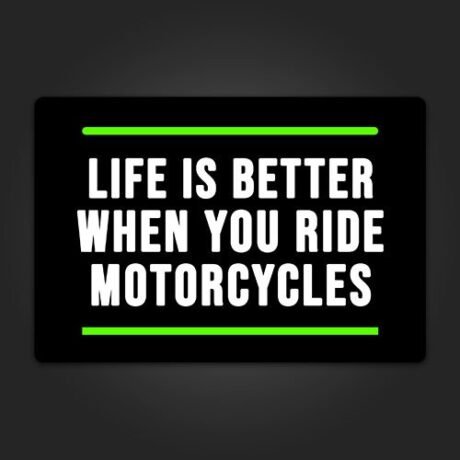 Life is Better | Sticker