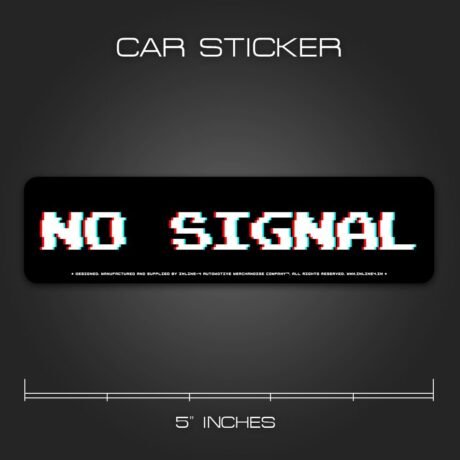 No Signal | Car Sticker