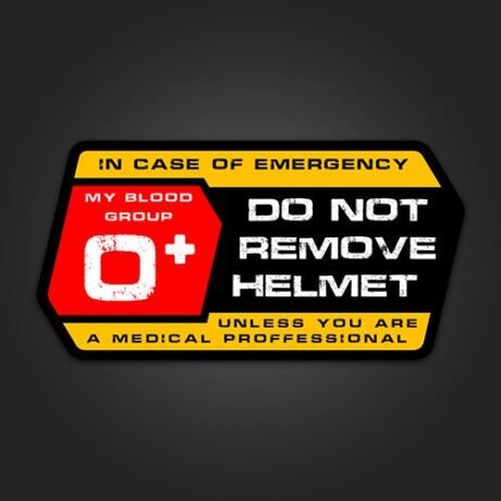 O Positive | Blood Group Sticker
