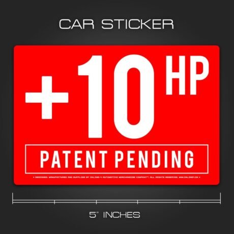 '+10 HP | Car Sticker