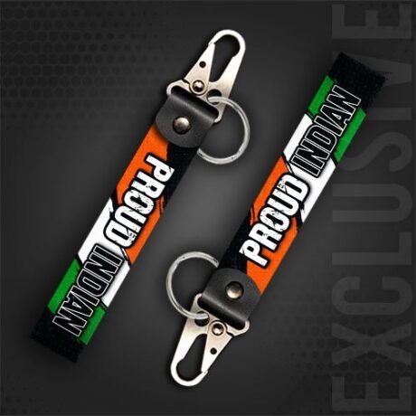 Proud Indian | Moto Keychain