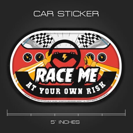 Race Me | Car Sticker
