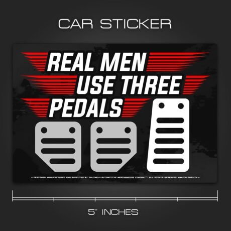 Real Men | Car Sticker