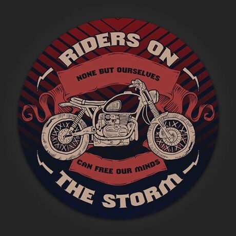 Riders on the Storm | Sticker