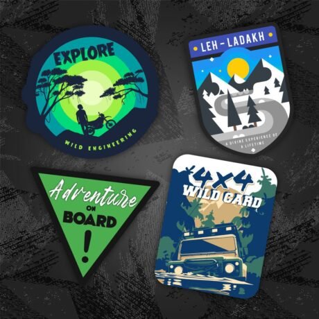 Combo Bike Sticker Set 3