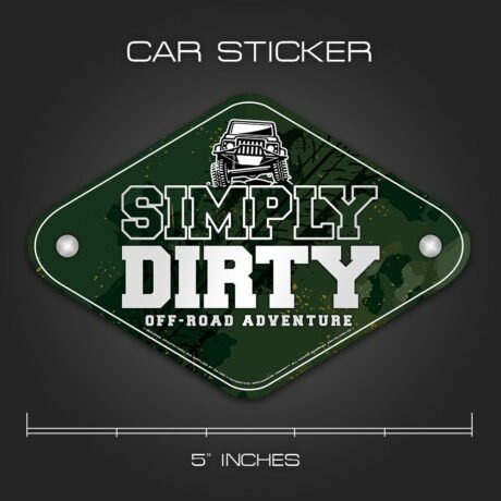 Simply Dirty | Car Sticker
