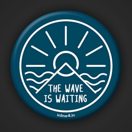 Wave is Waiting | Badge
