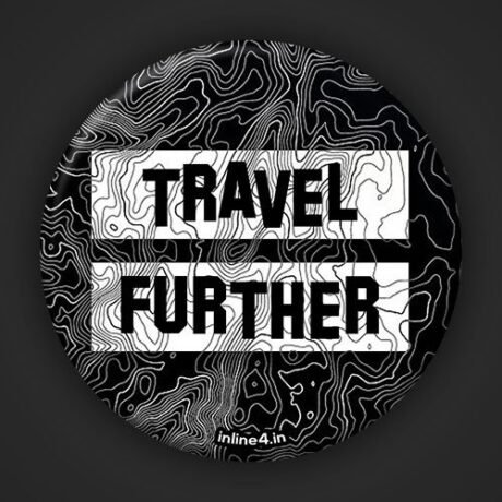 Travel Further | Badge