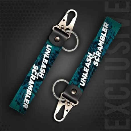 Unleash The Scrambler | Moto Keychain