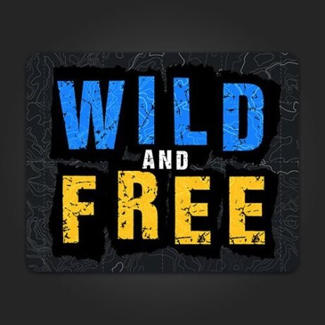 Wild and Free | Sticker