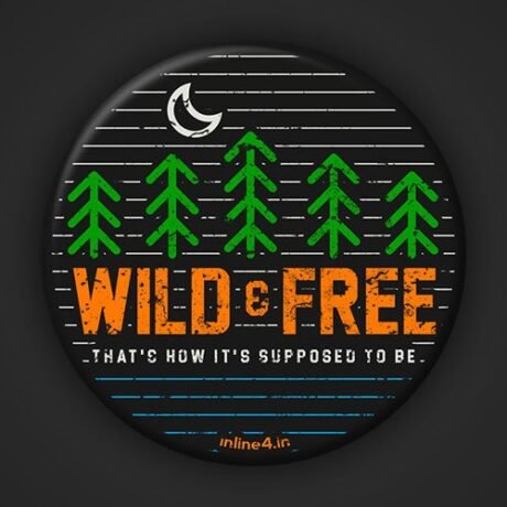 Wild & Free | Badge